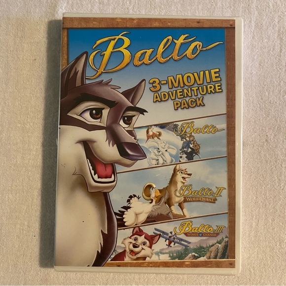 -Balto 3-Movie Adventure Pack DVD - Picture 1 of 2
